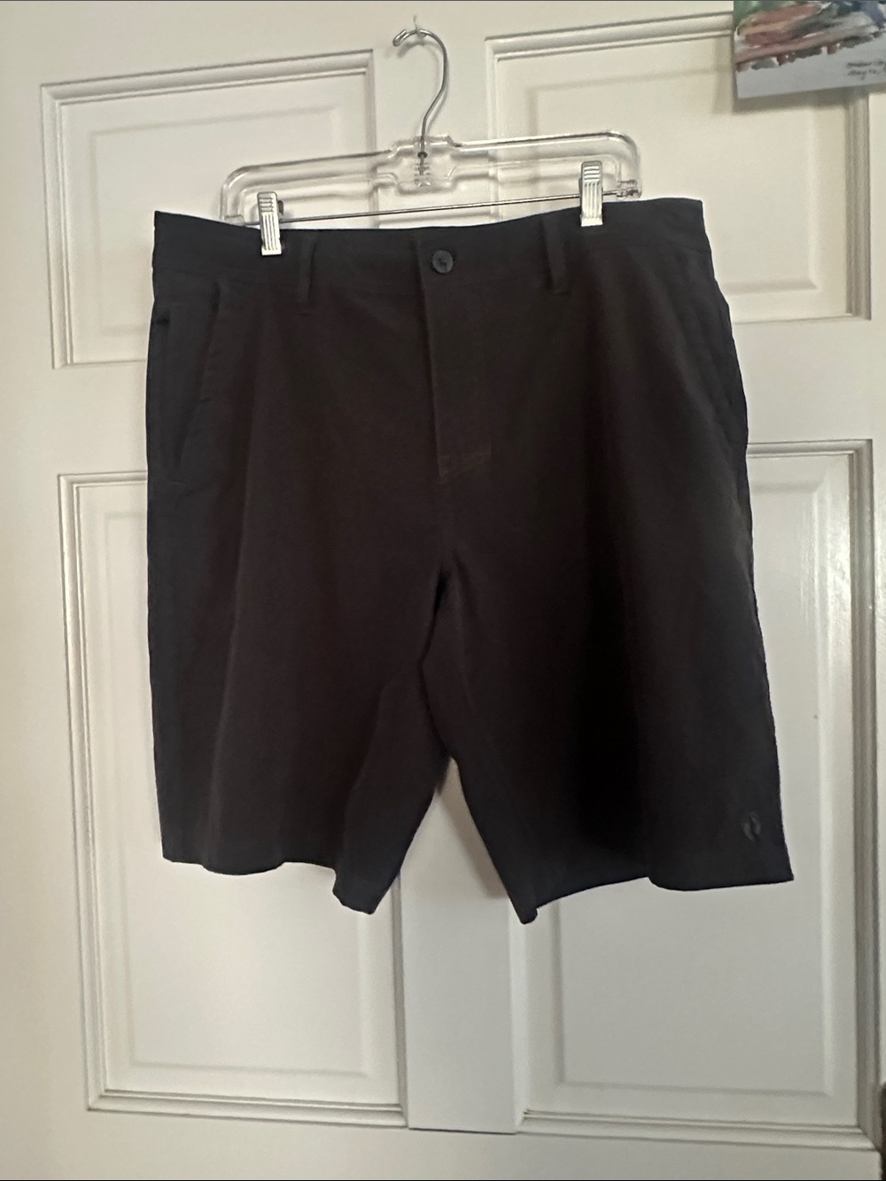 HangTen Men's Black Performance Shorts